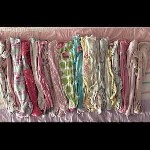 Baby girl 3 months sleepers